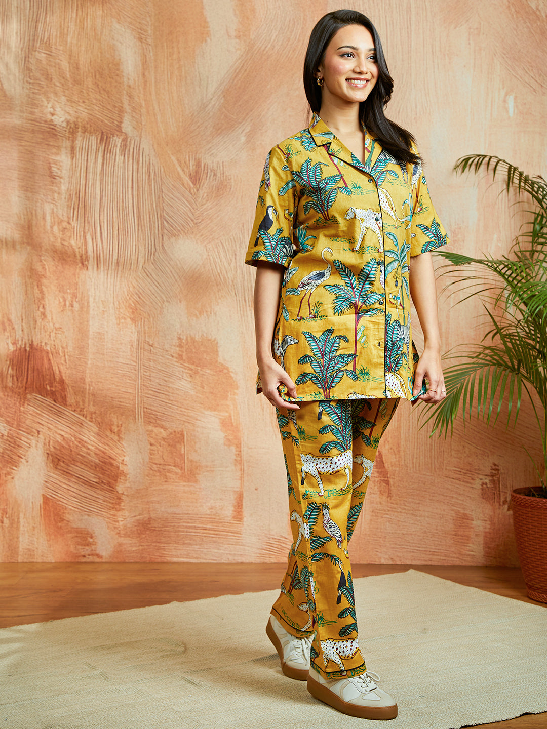 Women's Mustard Co Ords Set