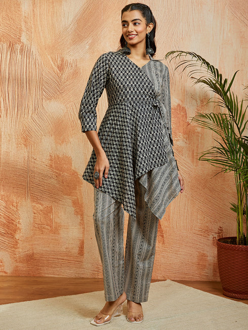 Women's Black Co Ords Set