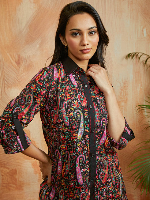 Women's Black Co Ords Set