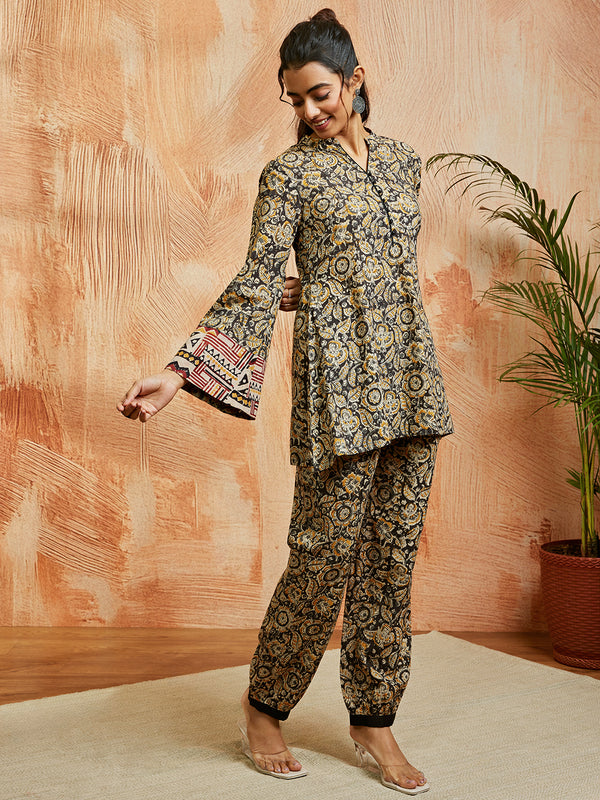 Women's Black Co Ords Set