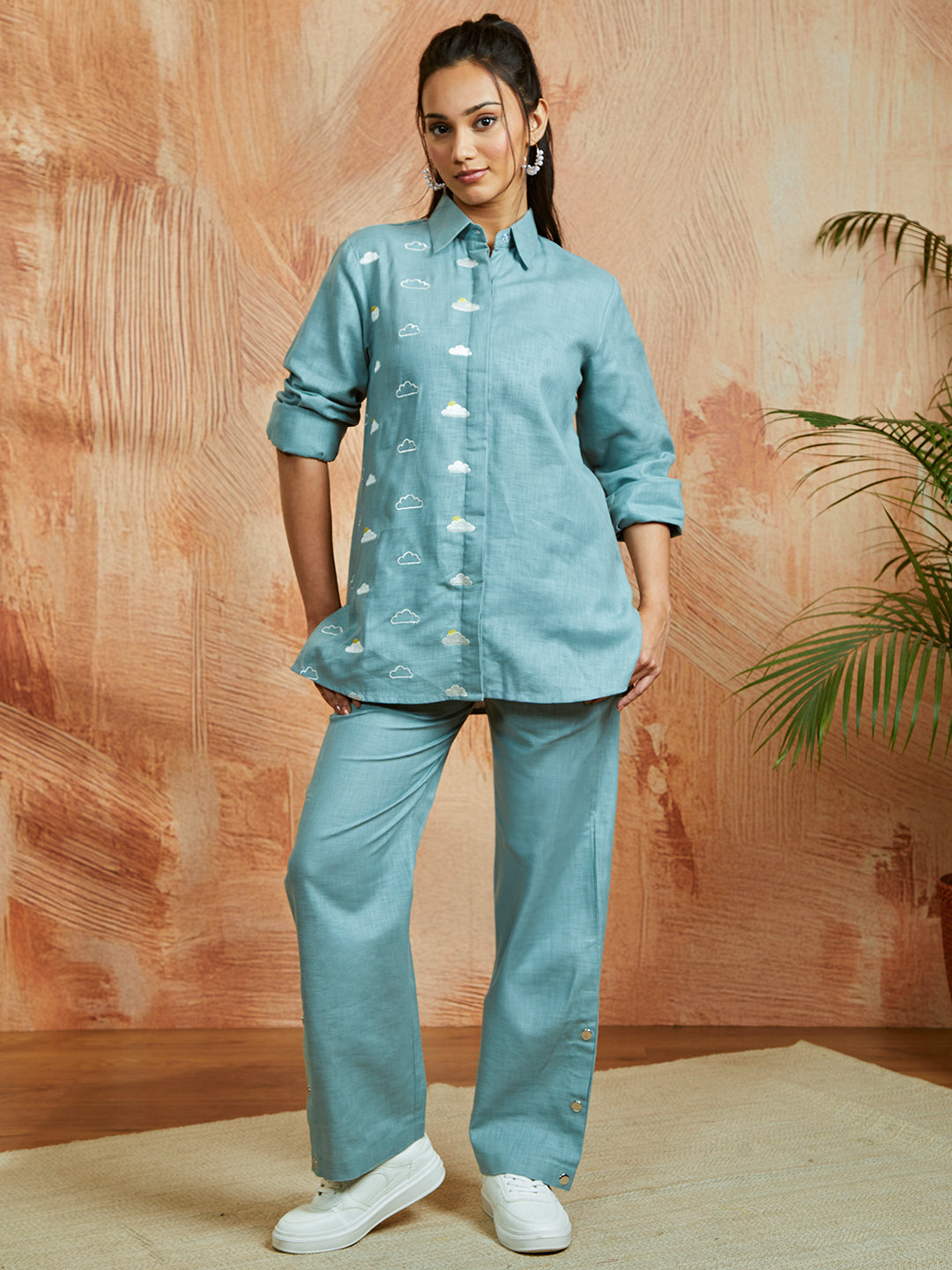 Women's Blue Co Ords Set