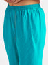Women's Turquoise Dhoti Kurta Set