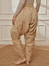 Women's Beige Cambric Cotton Dhoti Yoga Pants