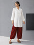 Women's Rust Cambric Cotton Solid Palazzo