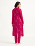 Women's Magenta Jacket Top Pant Set