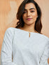 Women's White Only Kurta