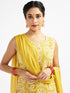 Women's Mustard Kurta Patiala Set