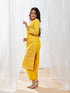 Women's Mustard Kurta Set
