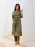 Women's Mehendi Kurta Set