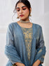 Women's Grey Kurta Set