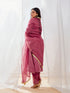 Women's Onion Kurta Set With Dupatta