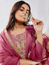 Women's Onion Kurta Set With Dupatta