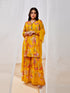 Women's Mustard Kurta Set