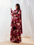Women's Wine Kurta Set