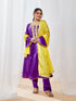 Women's Purple Kurta Set