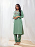 Women's Green Kurta Set