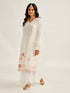 Women's White Kurta Set