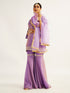 Women's Lavender Sharara Set