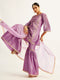 Women's Purple Kurta Sharara Set