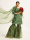 Women's Green Kurta Set