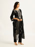 Women's Black Kurta Set