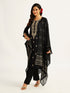 Women's Black Kurta Set
