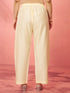 Women's Gold Viscose Palazzo Pants