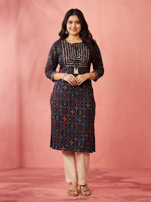 Women's Beige Cotton Lycra Trousers