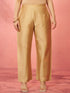 Women's Rose Gold Viscose Palazzo Pants