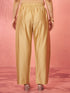 Women's Rose Gold Viscose Palazzo Pants