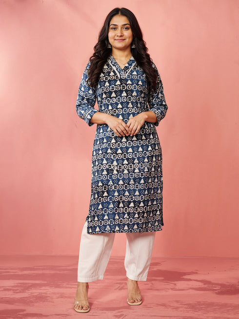 Women's White Cotton Afghani Salwar