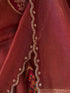 Women's Brown Silk Ethnic Motifs Saree With Unstitched Blouse Piece