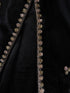 Women's Black Organza Ethnic Motifs Saree With Unstitched Blouse Piece