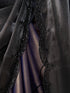 Women's Black Silk-Blend Floral Print Saree With Unstitched Blouse Piece
