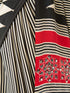 Women's Black Silk-Blend Ethnic Motifs Saree With Unstitched Blouse Piece