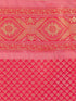 Women's Gold Cotton-Silk Ethnic Motifs Saree With Unstitched Blouse Piece