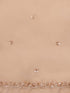 Women's Peach Organza Embroidered Saree With Unstitched Blouse Piece