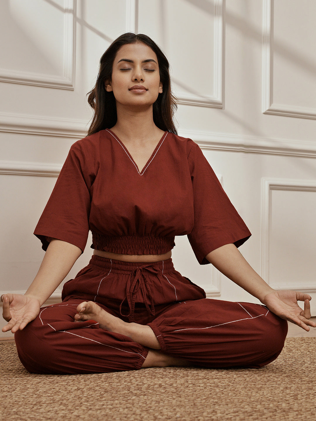 women’s yoga crop top