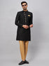 Men's Black Indo Western Set