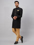 Men's Black Indo Western Set