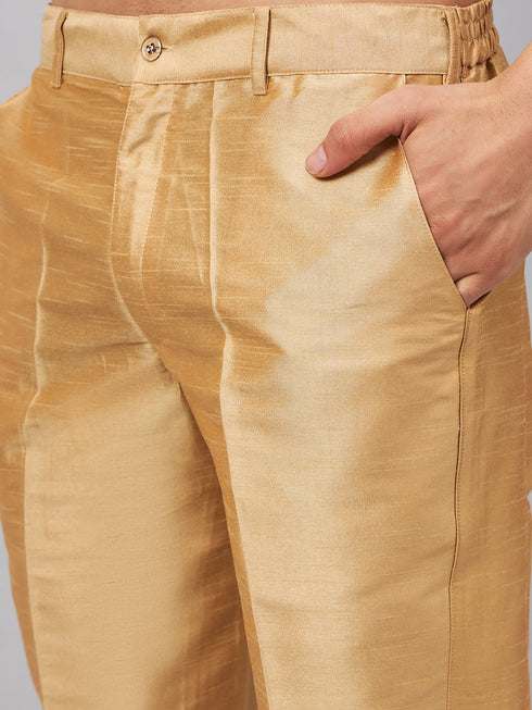 Men's Navy Blue Indo Western Set