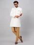 Men's White Indo Western Set