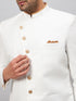 Men's White Indo Western Set