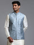 Men's Grey Embellished Jacket