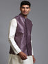 Men's Purple Embellished Jacket
