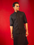 Men's Black Schiflli Nehru Jacket