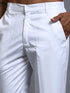 Men's White Cotton Pant Style Pyjama