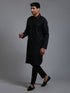 Men's Black Pathani Suit Set