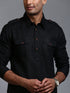 Men's Black Pathani Suit Set