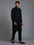 Men's Black Pathani Suit Set